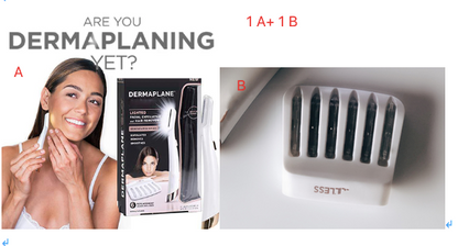 Flawless dermaplane glo hair remover