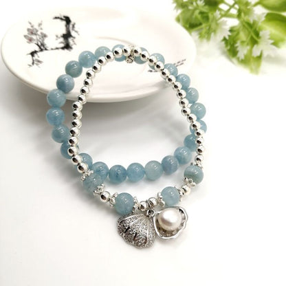 Natural Crystal Multi-layer Bracelet